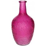 DUIF Skleněná váza láhev MILANO 25cm růžová – Hledejceny.cz