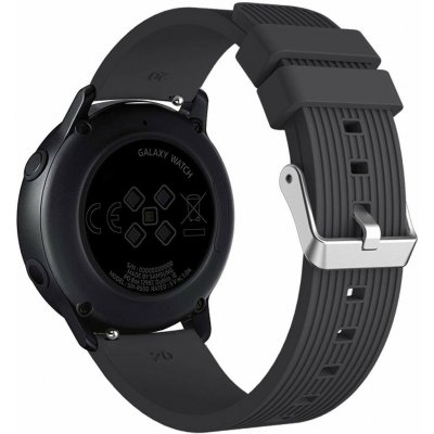 Eternico Essential Vertical Grain Silver Buckle universal Quick Release 20mm černý AET-SMQRVEG25B-20 – Hledejceny.cz