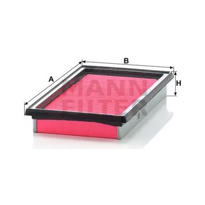 MANN FILTER Vzduchový filtr C 2420 – Hledejceny.cz