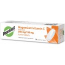 Volně prodejný lék MAGNESIUM/VITAMIN C PHARMAVIT POR 250MG TBL EFF 20