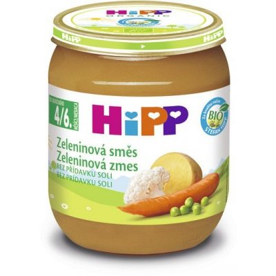 HiPP BIO Zeleninová směs 6 x 125 g – Sleviste.cz