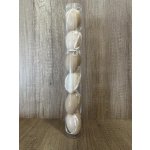 Dekorace - Vejce plast tuba 6cm/6ks sv. kropenatá – Hledejceny.cz