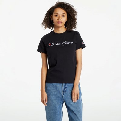 Champion Crewneck T-Shirt černé