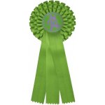 Kokarda třířadá K3 zelená – Zboží Dáma