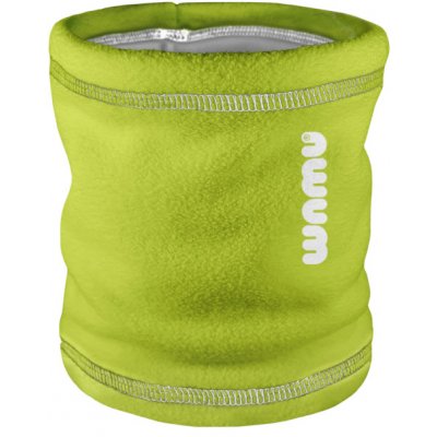 Wamu Dětský fleecový nákrčník Svítivě zelená – Zboží Mobilmania