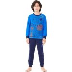 Chlapecké pyžamo Smajlík modrá – Sleviste.cz