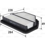 VALEO 585461 Vzduchový filtr (585461) – Hledejceny.cz
