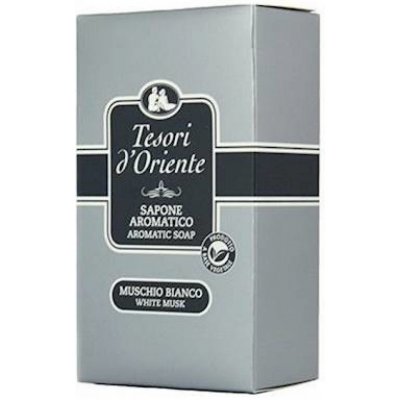 Tesori d'Oriente parfémované toaletní mýdlo Muschio Bianco 150 g