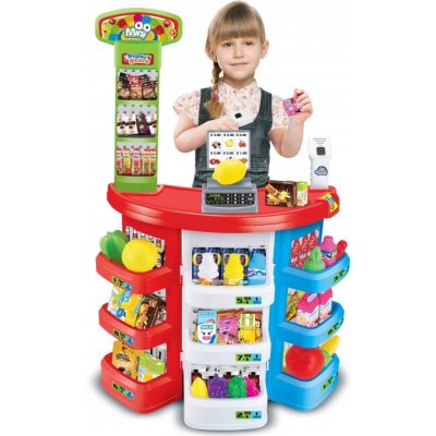 Wiky Hrací sada supermarket plast 38ks – Zboží Dáma