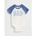 GAP Baby body s logem Modrá – Zboží Dáma