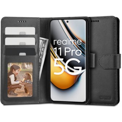 Pouzdro Tech-Protect Wallet Realme 11 Pro 5G / 11 Pro Plus 5G, černé – Zboží Mobilmania