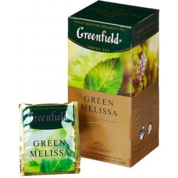 Greenfield herbal Green Melissa zelený 25 x 1,5 g