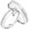 Prsteny Aumanti Snubní prsteny 59 Stříbro bílá