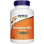 Now Foods Foods Betaine HCl 120 kapslí – Hledejceny.cz