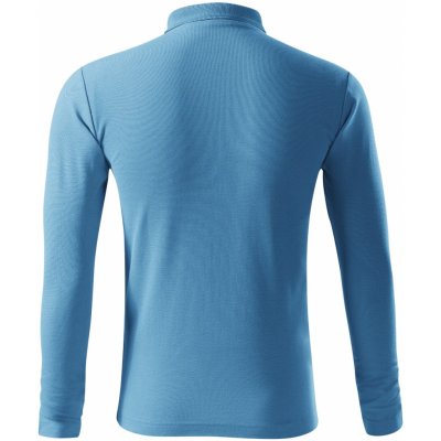 Malfini Pique polo 221 LS azurově modrá – Zboží Dáma