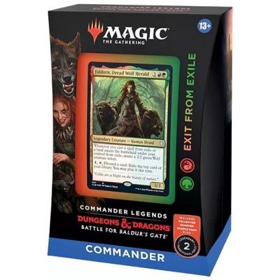 Wizards of the Coast Magic The Gathering: Commander Legends Baldur s Gate Exit from Exile Commander Deck – Zbozi.Blesk.cz