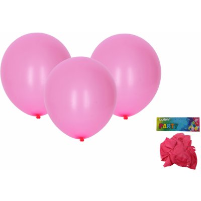 wiky Balónek nafukovací 30cm sada růžový – Zboží Mobilmania