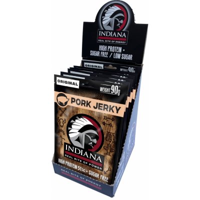 INDIANA Jerky vepřové Original ZIP 720 g – Hledejceny.cz