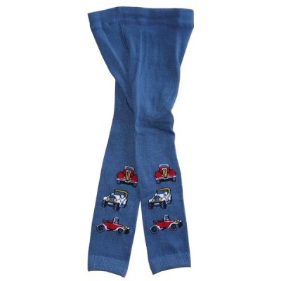 W.D chlapecké punčocháče bez šlapek modrá – Zboží Dáma