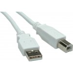 Value 11.99.8870 USB 3.0 A(M) - USB 3.0 B(M), 1,8m, bílý – Sleviste.cz