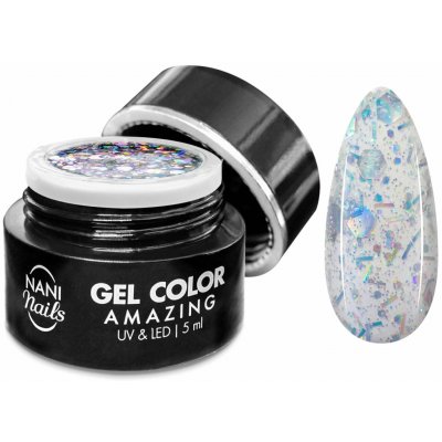 NANI UV gel Amazing Line Silver 5 ml – Sleviste.cz