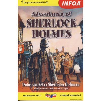 Dobrodružství Sherlocka Holmese / Adventures of Sherlock Holmes - Zrcadlová četba - Doyle A. C. – Zboží Mobilmania