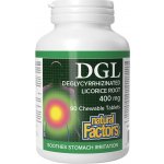 Natural Factors DGL Deglycyrrhizinated Licorice Root 400 mg 90 tablet – Hledejceny.cz