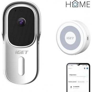 iGET HOME Doorbell DS1 + Chime CHS1