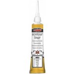 Pentart Konturovací liner metalický 20 ml ZLATÁ – Zboží Dáma
