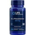 Life Extension D L-Phenylalanine 100 vegetariánská kapsle 500 mg – Hledejceny.cz
