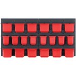 Kistenberg ORDERLINE Závěsný panel s 20 boxy na nářadí, 80x16,5x40cm KOR6 – Zboží Dáma