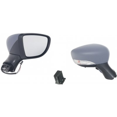 ZPĚTNÉ ZRCÁTKO PRAVÉ RENAULT CLIO IV, 10.12- OE: 963654973R, 963016226R, 963743136R, 96365497 POLCAR | Zboží Auto