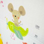 Aga4Kids Dětská skládací pěnová podložka DS3013 – Zboží Dáma