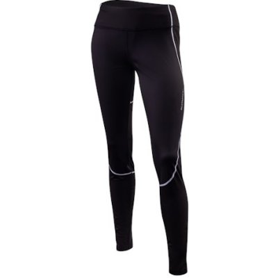 Klimatex dámské běžecké windproof legíny LINA s bílou černé – Zboží Mobilmania