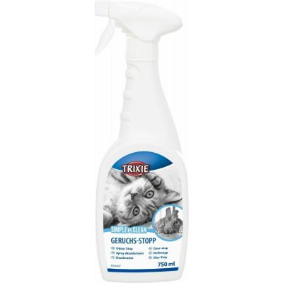 TRIXIE Simple´n´Clean Odour Stop, stop zápachu pro kočičí WC 750ml – Hledejceny.cz