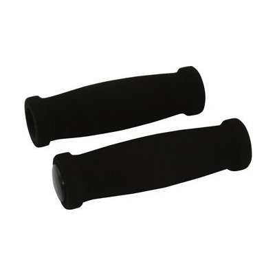 Gripy na motorku pěnové černé, průměr 22 mm | Zboží Auto