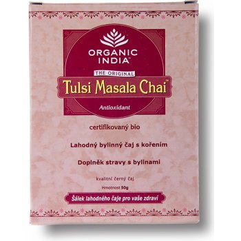 Organic India Tulsi Masala Tea BIO Fair Trade Organic 50 g