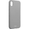 Pouzdro a kryt na mobilní telefon Apple Pouzdro Roar Colorful Jelly Case Apple iPhone XR šedé