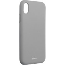 Pouzdro Roar Colorful Jelly Case Apple iPhone XR šedé