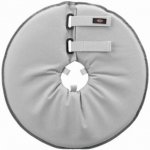 Trixie Ochranný měkký límec disk XL 60-64 cm 29 cm polyester pěna šedá – Zboží Dáma