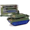 Auta, bagry, technika Mamido Vojenský tank s modrými diody