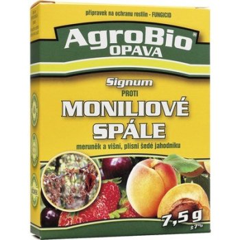 AgroBio Signum proti moniliové spále meruněk, višní a plísni šedé u jahodníku 7,5 g