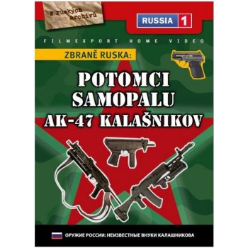 Zbraně Ruska: Potomci samopalu AK-47 Kalašnikov digipack DVD