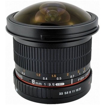 Samyang 8mm f/3.5 UMC FishEye CS II Sony A