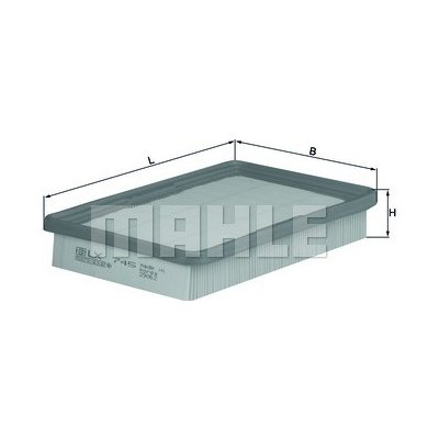 MAHLE Vzduchový filtr LX745 – Hledejceny.cz