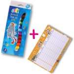 Cool by victoria temperové barvy 12 ks a rozvrh hodin – Zboží Mobilmania