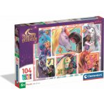 CLEMENTONI Jednorožčí akademie Objetí 104 dílků – Sleviste.cz