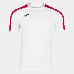 Joma Academy Short Sleeve T-Shirt White Red