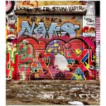 Dimex MS-3-0321 vliesová fototapeta na zeď Ulice s graffiti rozměry 225 x 250 cm – Zboží Dáma