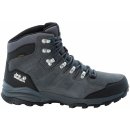 Jack Wolfskin Pánské outdoorové boty Refugio Texapore Mid Grey Black